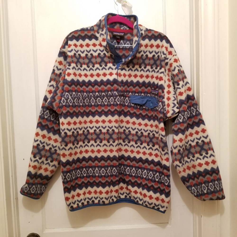 Patagonia Pullover Synchilla Patterned Fleece